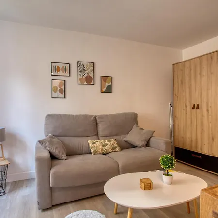Lägenhet 2 Pieces Climatise, 100m Du Centre, 